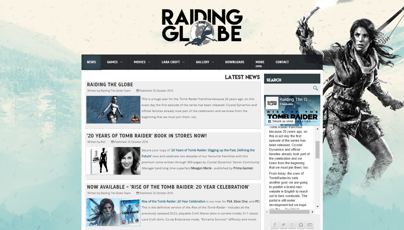 Raiding The Globe - http://raidingtheglobe.com